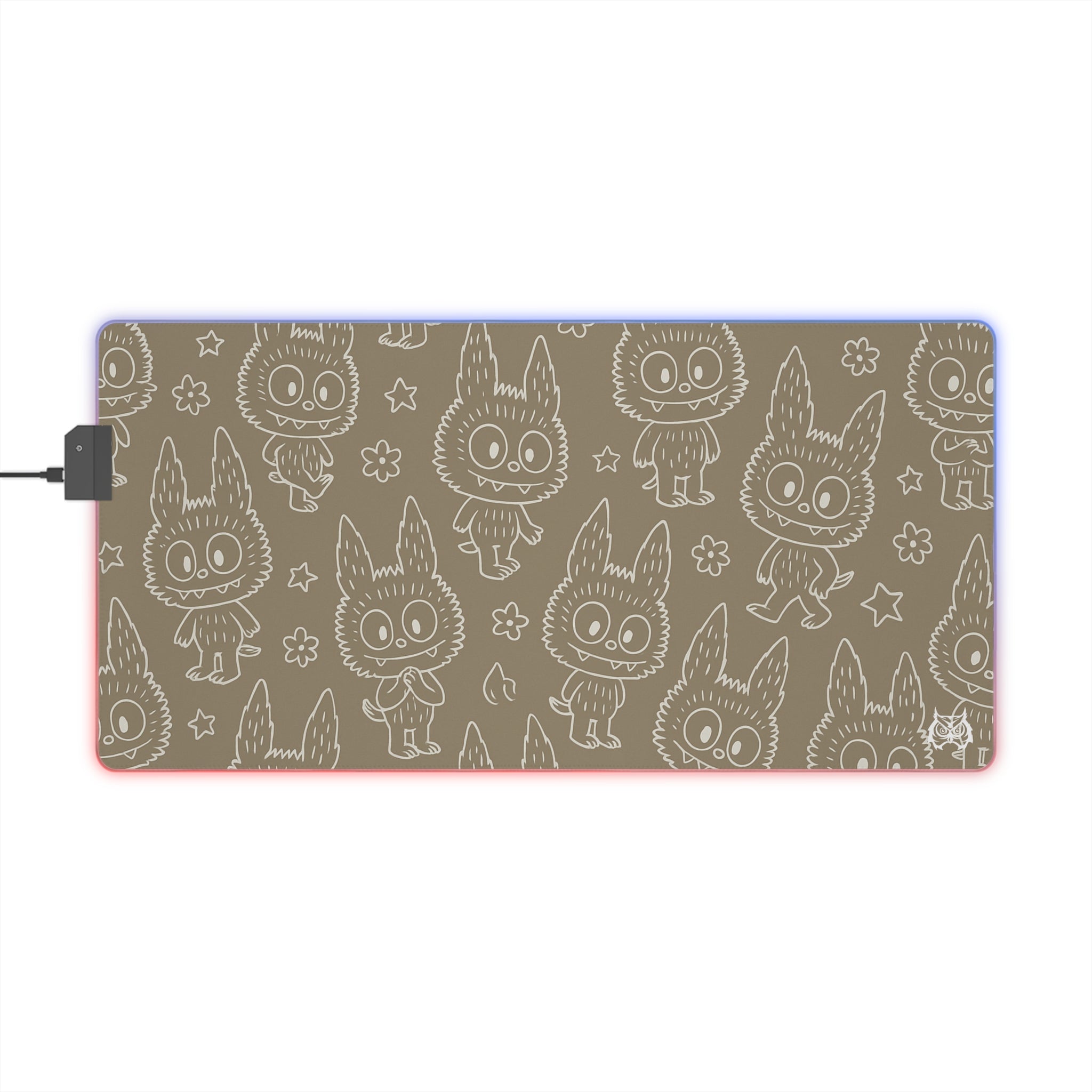 Owls Hoot RGB Mousepad- LAFUFU