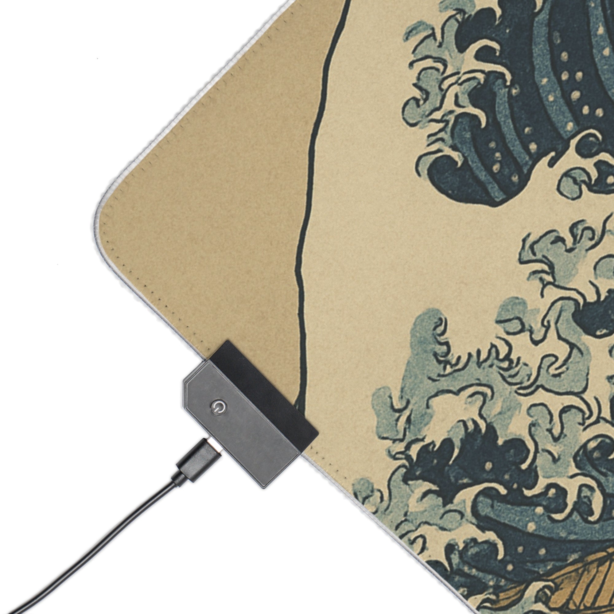 Owls Hoot RGB Mousepad- KATSUSHIKA HOKUSAI art