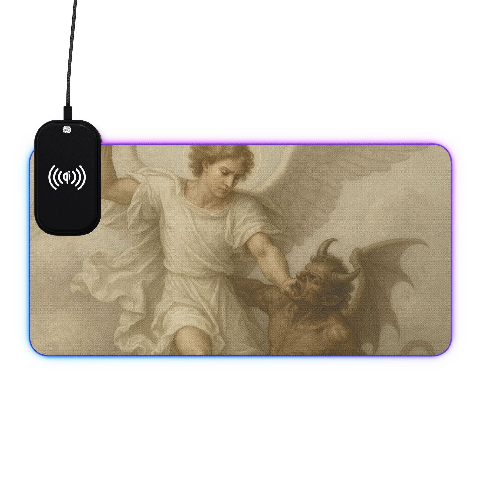 Owls Hoot Wireless Charging Mousepad- ARCH ANGEL