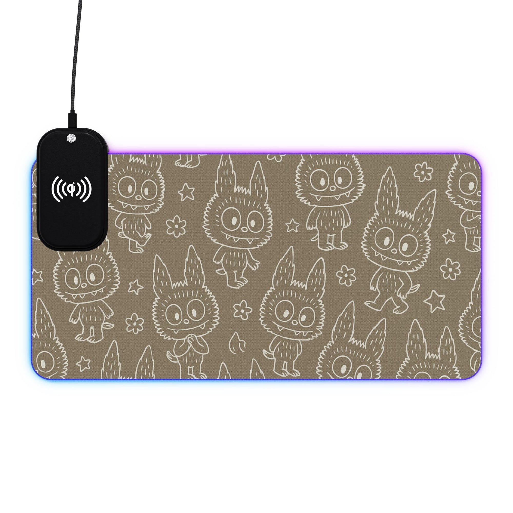 Owls Hoot Wireless Charging Mousepad- LAFUFU