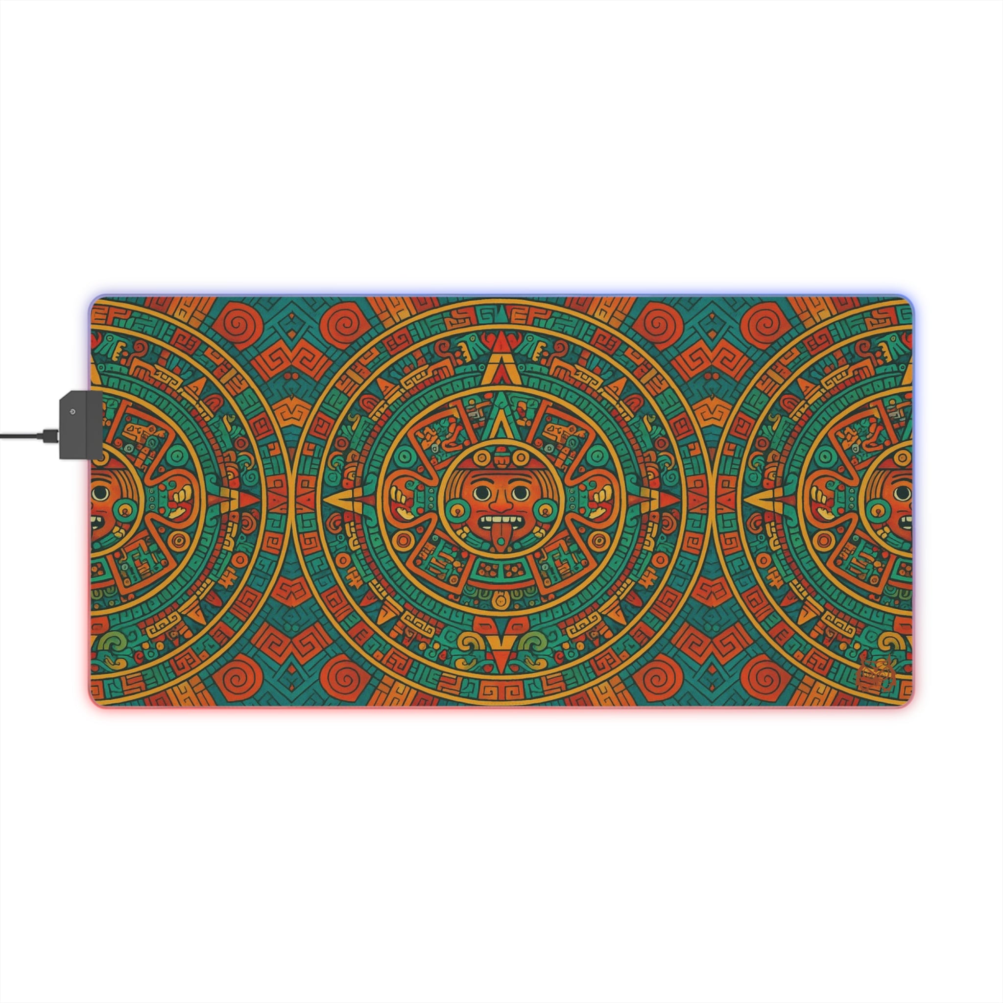 Owls Hoot RGB Mousepad- AZTEC CALENDAR