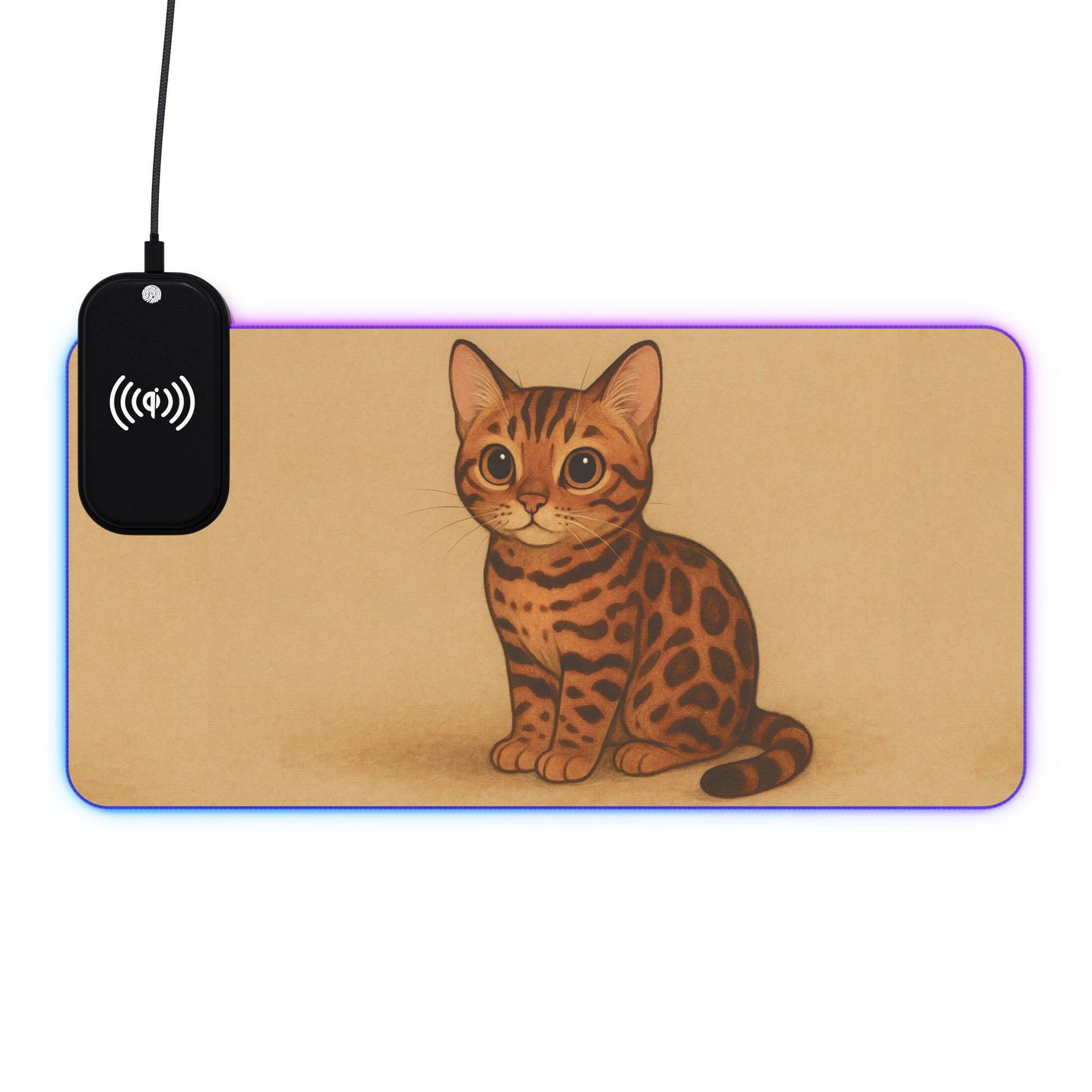 Owls Hoot Wireless Charging Mousepad- ROAR-Y